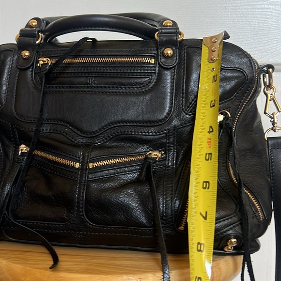 Rebecca Minkoff Leather Top Handle Bag, black - Picture 14 of 15